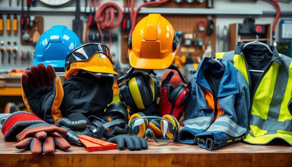 Equipo de seguridad para trabajos eléctricos