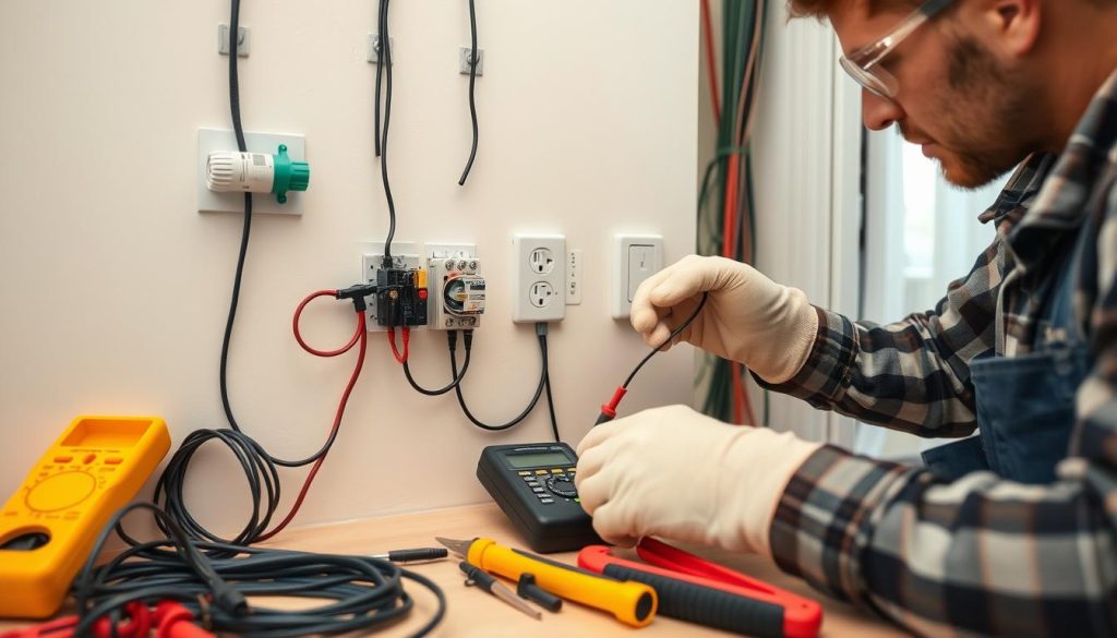 Proceso de instalación eléctrica