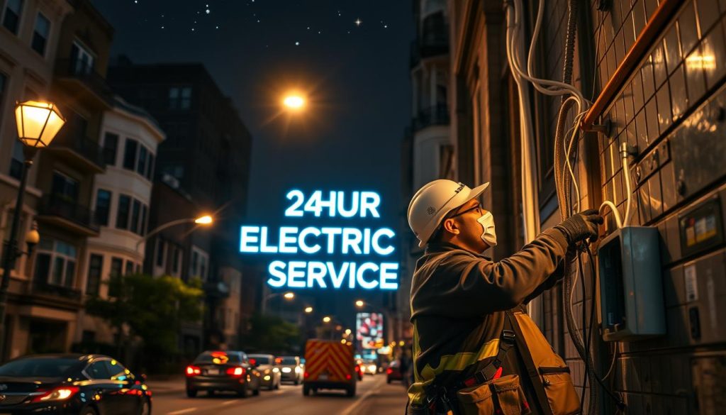 contratación electricista 24 horas