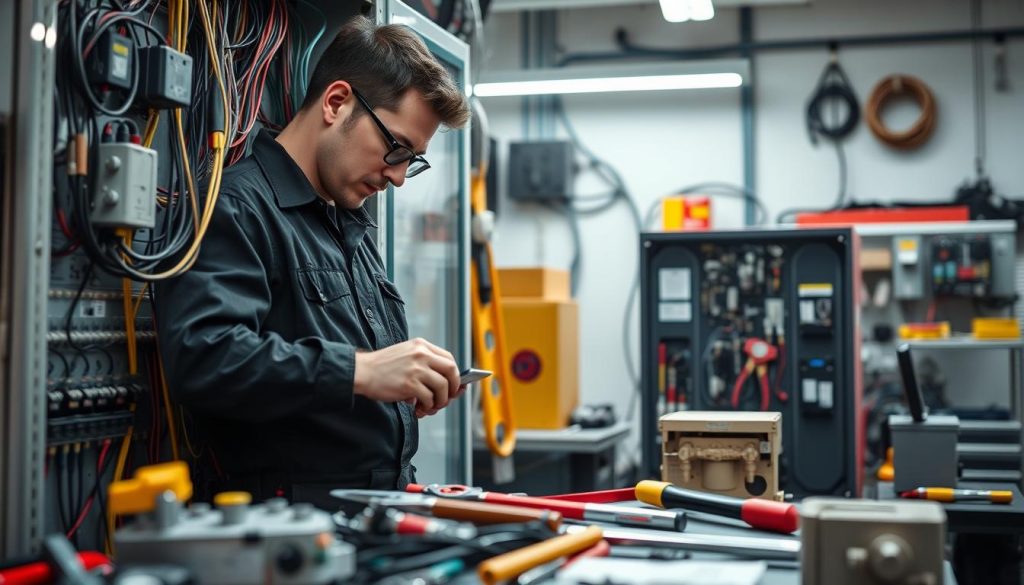 experiencia en electricidad