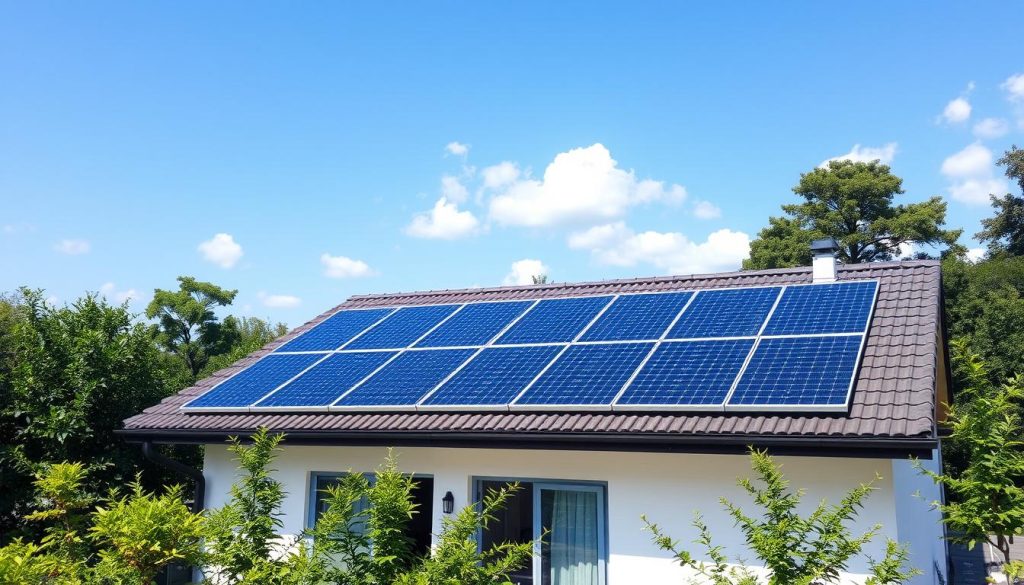 paneles solares domésticos