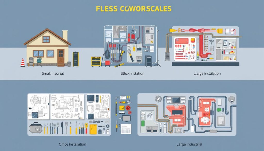 tamaño del proyecto eléctrico tamaño del proyecto eléctrico